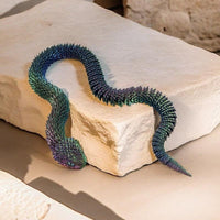 HKM-6094909 Creative Snake-Shaped High-Fidelity Ornament for Living Room and Study Decor