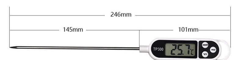HKM-609555 Bluetooth BBQ Thermometer Probe with Dual Temperature Detection and Smartphone App Integration