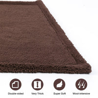 HKM-6096701 Cozy Plush Pet Blanket for Dogs and Cats - Various Sizes Available