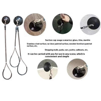 HKM-6099645 Pet Bath Steel Wire Rope with Suction Cup ¨C Single and Double Options Available