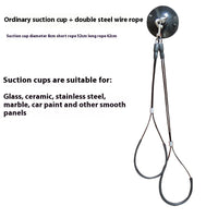 HKM-6099645 Pet Bath Steel Wire Rope with Suction Cup ¨C Single and Double Options Available