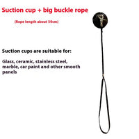 HKM-6099645 Pet Bath Steel Wire Rope with Suction Cup ¨C Single and Double Options Available