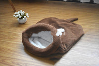 HKM-6099901 Semi-Enclosed Pet Sleeping Bag for Small and Medium Dogs and Cats - Soft Cloth, Four Seasons, Available in Multiple Colors