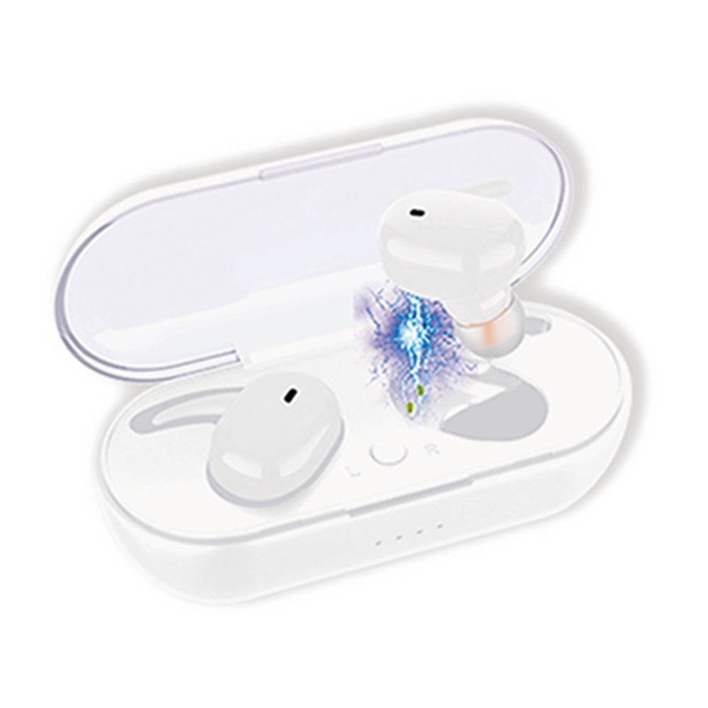 HKM-610067 Waterproof Binaural Wireless Headset with Voice Prompt and Music Support