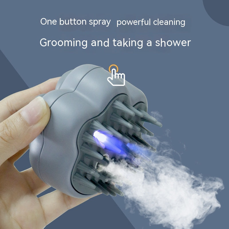 HKM-6101437 Pet Steam Massage Grooming Comb for Cats and Dogs ¨C Hair Removal and Relaxation Tool