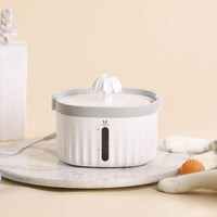 HKM-6101693 Automatic Cat Water Dispenser with Removable Filter and Power Cut Protection