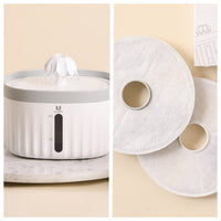 HKM-6101693 Automatic Cat Water Dispenser with Removable Filter and Power Cut Protection