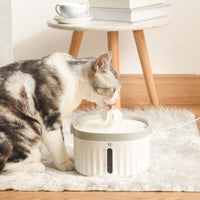 HKM-6101693 Automatic Cat Water Dispenser with Removable Filter and Power Cut Protection