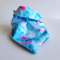 HKM-6103229 Double Printed Cotton Triangle Scarf for Dogs - Available in Three Sizes