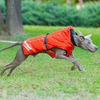 HKM-6103997 Waterproof and Reflective Nylon Pet Rain Jacket for Outdoor Use