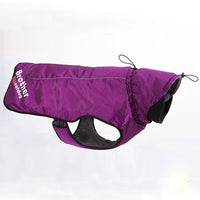 HKM-6103997 Waterproof and Reflective Nylon Pet Rain Jacket for Outdoor Use