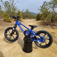 HKM-610451 Children's Electric Balance Bike 16" with Dual Speed and Aluminum Frame, Max Speed 30 km/h