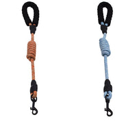 HKM-6104893 Linen Nylon Round Rope Pet Traction Set with Adjustable Chest Strap, Multiple Color Options