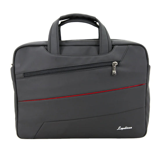 HKM-610579 Polyester Business Laptop Bag with Side Zipper for Daily Use