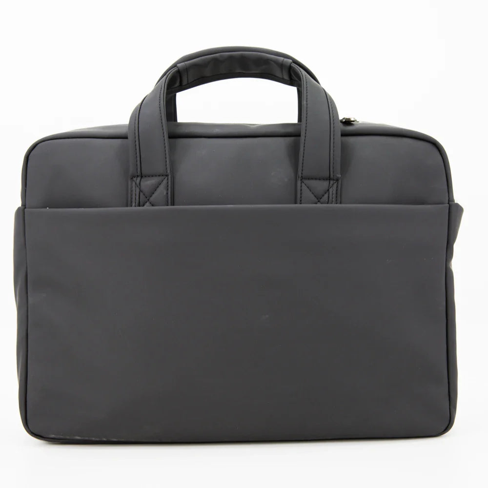 HKM-610579 Polyester Business Laptop Bag with Side Zipper for Daily Use