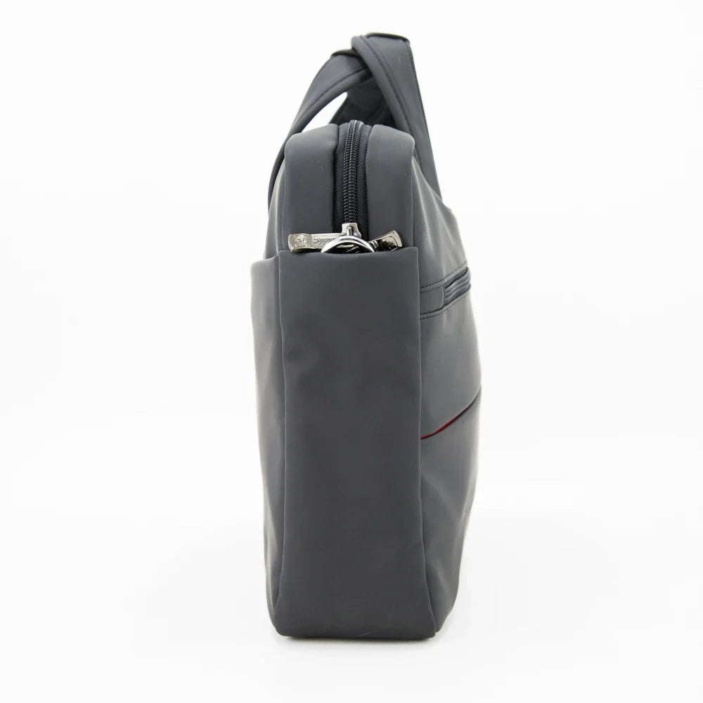 HKM-610579 Polyester Business Laptop Bag with Side Zipper for Daily Use