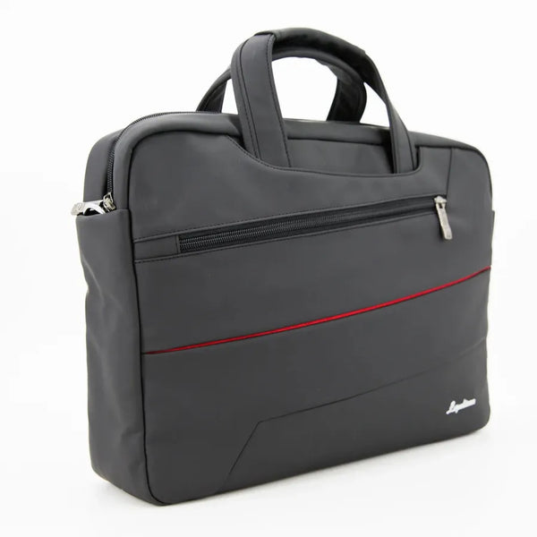 HKM-610579 Polyester Business Laptop Bag with Side Zipper for Daily Use