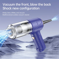 HKM-610771 High Power 75W Brushless Motor Vehicle Vacuum Cleaner with Strong Suction Force