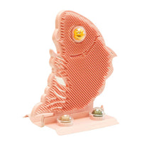 HKM-6108861 Cat Wall Scratcher with Self-Grooming Brush and Catnip Balls for Stress Relief