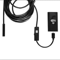 HKM-611091 WiFi Endoscope Camera with 8mm Lens, 2MP CMOS, 30FPS, IP67 Waterproof, Compatible with Android/iPhone