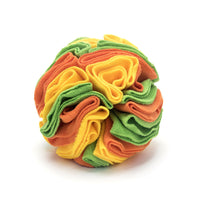 HKM-6111037 Sniffing Ball Plush Toy for Dogs - Fleece Material, Interactive Foraging Game, Two Sizes Available