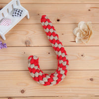 HKM-6112189 Cotton Rope Knot Toy for Dog Teeth Cleaning and Stress Relief, 20 cm