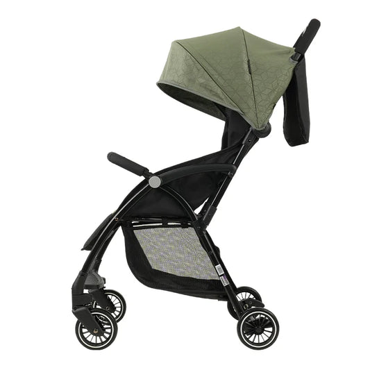 HKM-611219 Foldable Luxury Newborn Stroller for Infants 0-6 Months - Portable Sit and Sleep Design