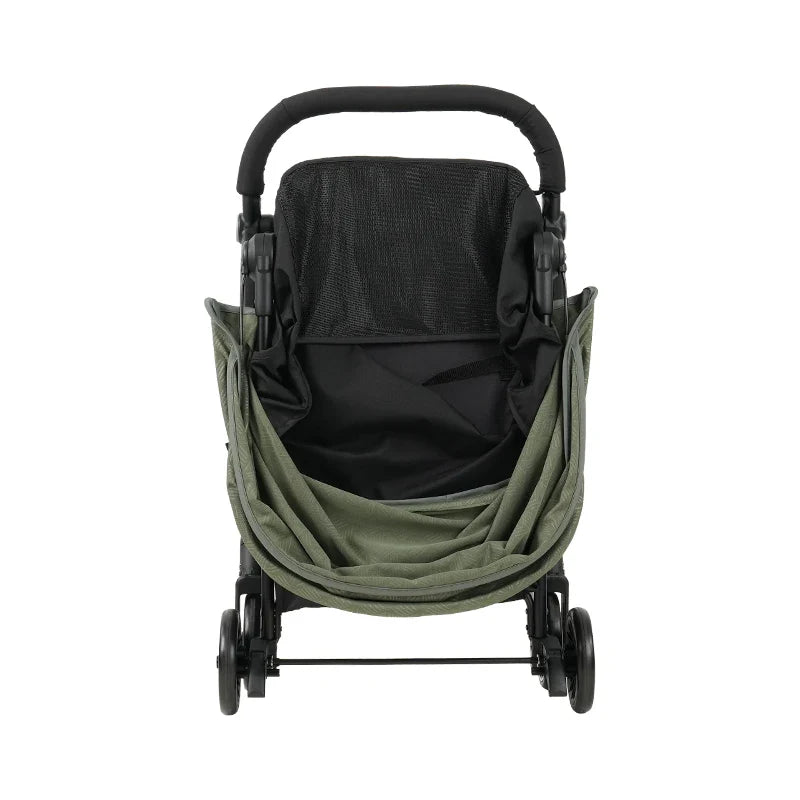 HKM-611219 Foldable Luxury Newborn Stroller for Infants 0-6 Months - Portable Sit and Sleep Design