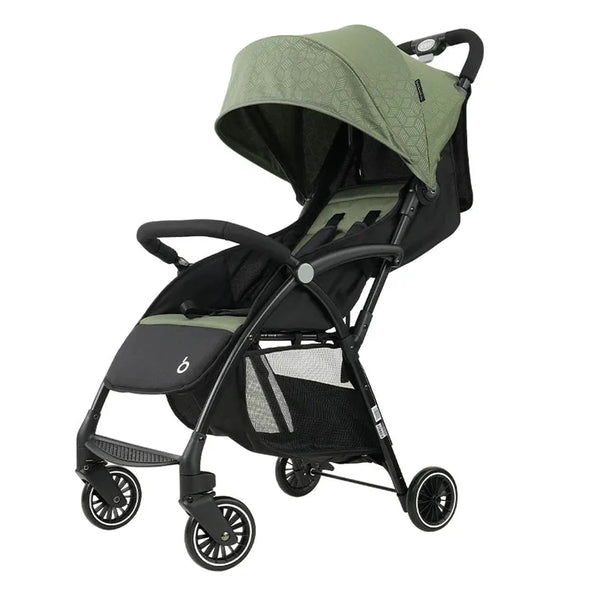 HKM-611219 Foldable Luxury Newborn Stroller for Infants 0-6 Months - Portable Sit and Sleep Design