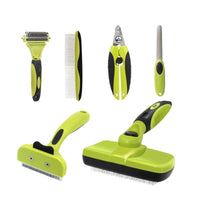 HKM-6112957 Pet Grooming Comb Set for Knot Removal and Detangling - 6 or 9 Piece Options Available
