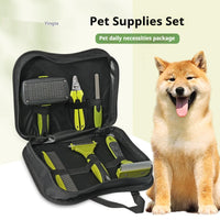 HKM-6112957 Pet Grooming Comb Set for Knot Removal and Detangling - 6 or 9 Piece Options Available