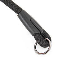 HKM-6113341 Nylon Double-Headed Dog Collar in Black - Adjustable Size S, M, L