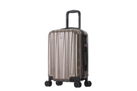 HKM-611411 Custom Logo PC Hard Shell Trolley Travel Suitcase with Durable Design