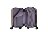 HKM-611411 Custom Logo PC Hard Shell Trolley Travel Suitcase with Durable Design