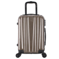 HKM-611411 Custom Logo PC Hard Shell Trolley Travel Suitcase with Durable Design