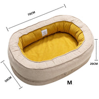 HKM-6115389 Warm Removable Waterproof Pet Litter Mat for Dogs and Cats - Available in Multiple Sizes