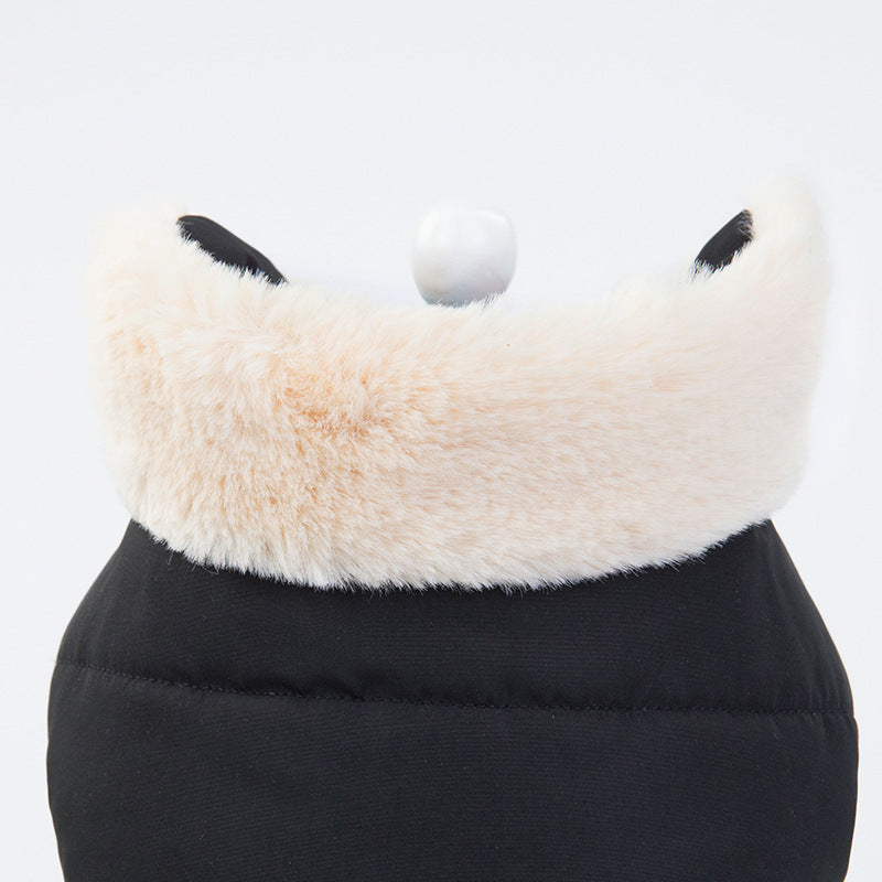 HKM-6115517 Stylish Cotton Pet Clothes with Bow - Various Sizes Available