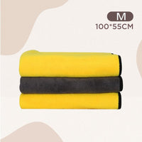 HKM-6116797 Absorbent Fiber Dog Bath Towel for Quick Drying