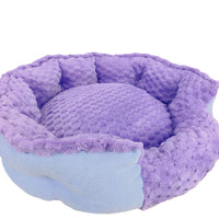 HKM-6117181 Thermal Multi-Color Cat Bed - 50cm Diameter in Macaron Shades