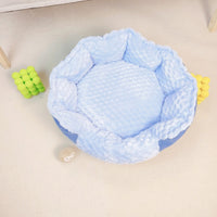 HKM-6117181 Thermal Multi-Color Cat Bed - 50cm Diameter in Macaron Shades