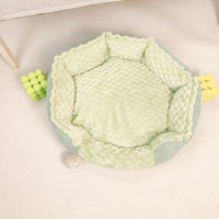 HKM-6117181 Thermal Multi-Color Cat Bed - 50cm Diameter in Macaron Shades