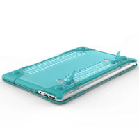 HKM-611731 Shockproof TPU & PC Foldable Protective Case for MacBook Air 11 Inch (Models A1465, A1370)