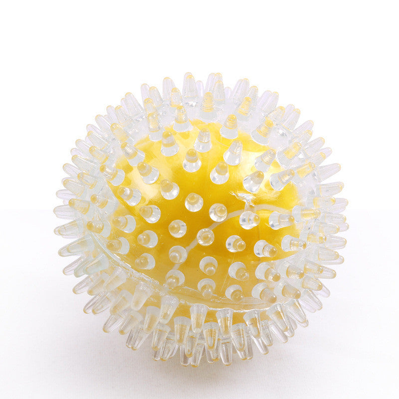HKM-611795 Glowing Spiny Colorful Woven Ball