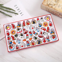 HKM-611795 Wooden Christmas Decor Pendant - 30 x 17 x 2.2 cm, Handcrafted Holiday Ornament