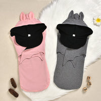 HKM-6119485 Cozy Baby Bat Sleeping Bag - Pure Cotton Quilt, Lightweight and Soft