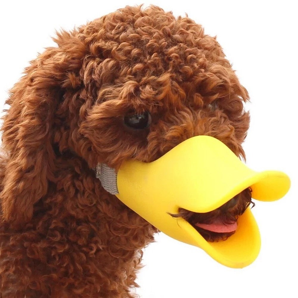HKM-6120381 Silicone Dog Muzzle Mask for Small and Large Breeds - Anti-Bite & Barking Safety Accessory
