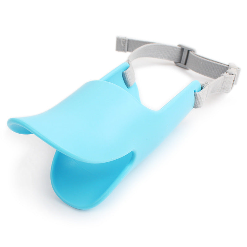 HKM-6120381 Silicone Dog Muzzle Mask for Small and Large Breeds - Anti-Bite & Barking Safety Accessory