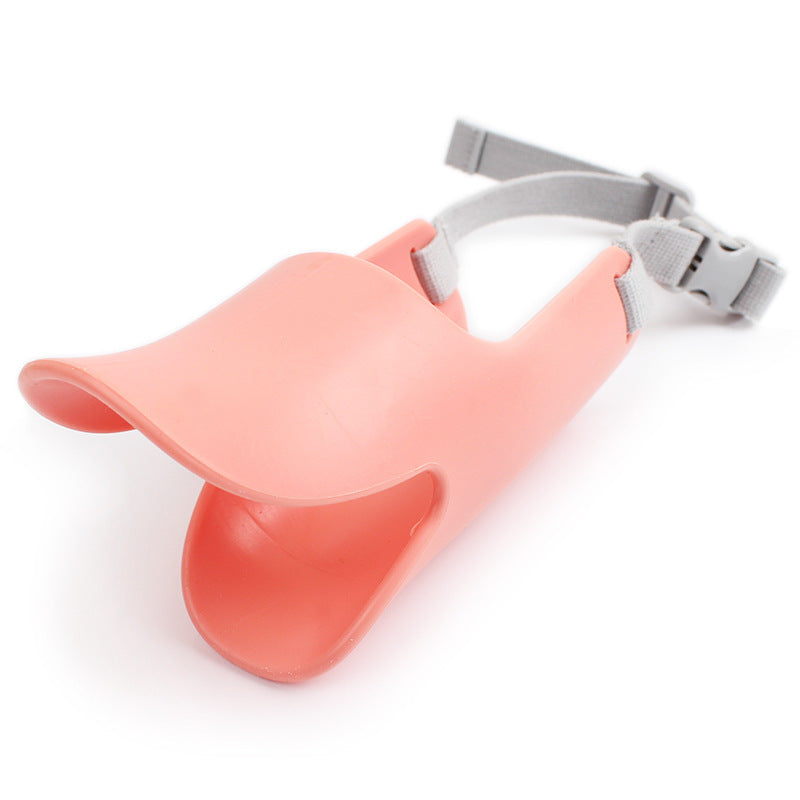 HKM-6120381 Silicone Dog Muzzle Mask for Small and Large Breeds - Anti-Bite & Barking Safety Accessory