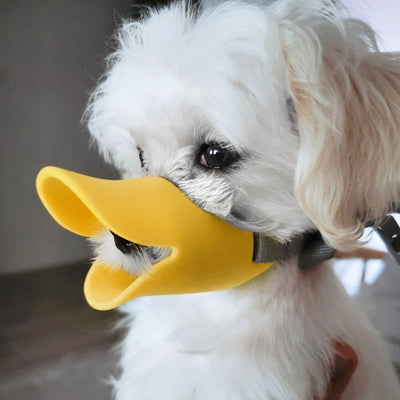 HKM-6120381 Silicone Dog Muzzle Mask for Small and Large Breeds - Anti-Bite & Barking Safety Accessory