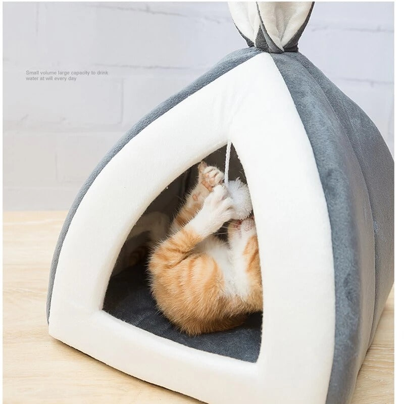 HKM-6121149 Four Seasons Universal Cat Nest - Available in Multiple Sizes (S, M, L, XL) for Cats Up to 18kg
